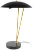 Tischlampe Kayani 125 Schwarz / Gold / Weiß Bild 1