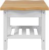 VidaXL Beistelltisch EKAI Weiß 50 x 50 x 45,5 cm Massives Kiefernholz 42037022 Bild 4