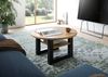 INOSIGN Couchtisch Rail, Ø 75 cm, mit Ablageboden, inklusive Kufengestell, Wohnzimmertisch, Beistelltisch Bild 2
