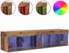 vidaXL TV-Schrankset 2 pcs Altholz 60 x 30 x 30 cm Holzwerkstoff 882961 Bild 4