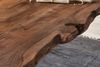 Esstisch Akazie nussbaumfarben 160 x 85 cm X-Gestell schwarz YVONNE 76522220 Bild 5