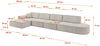 ALTDECOR Ecksofa IREA-L3-v3, Sofa Praktische Bequeme Funktionsecke Couch L-Form Eckcouch, Corner Sofa L-Form Vielseitige Sofa Wohnlandschaft Wohnzimmer Bild 4