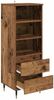 vidaXL Highboard mit Schubladen Altholz 40 x 36 x 110 cm Holzwerkstoff 882732 Bild 5