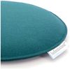 heimtexland Â® Sitzkissen Set Filz Stuhlkissen Stuhlauflage Filzkissen Stuhl Polster Kissen Typ631 2er Set 35 x 35 cm Eckig Petrol Bild 2