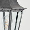 hofstein Außen-Wandleuchte Außenwandlampe aus Metall/Glas in Silberfarben/Schwarz/Klar, Wandleuchte außen im Vintage/Antik/Landhaus-Design, E27, IP44 Bild 3