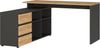 Germania Winkelschreibtisch 4187-549, mit integriertem Sideboard, 146 x 76 x 145 cm (BxHxT) Bild 4