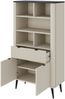 Regal Rotevio 1S2D RE05 (Farbe: Cashmere / Cashmere + Nuss) Bild 2
