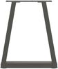 vidaXL Couchtischbeine V-Form 2 Stück Anthrazit 28x(42-43,3) cm Stahl 4012542 Bild 5