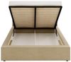 Compleo Polsterbett SANTO Metallrahmen, Bettkasten, ohne Matratze, (Kostenlose Lieferung! TOP ANGEBOT), Cordstoff oder Samtstoff Bild 2