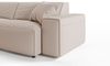 KAWOLA Sofa RANI Ecksofa Cord taupe Recamiere links 71 x 189 x 299 cm Bild 4