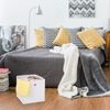 Relaxdays 6 x Aufbewahrungsbox Stoff rot Bild 5