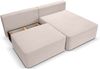 Ecksofa (B/H/T: 213x95x158 cm) in Grau-beige Bild 3