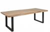 riess-ambiente Baumkantentisch MAMMUT 220cm natur/schwarz - Akazie, Massivholz, U-Gestell, Baumkante (Einzelartikel, 1-St), Industrial Design & bis zu 10 Personen – ideal für Dein Loft-Esszimmer Bild 2