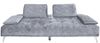 KAWOLA Sofa WIOLO Schlafsofa Daybed velvet grau 80 x 110 x 240 cm Bild 3