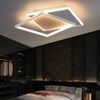 ZMH LED Deckenleuchte Dimmbar Deckenlampe Wohnzimmer - 44W Wohnzimmerlampe Modern im Quadratisch Design Schlafzimmerlampe Weiß Dimmbar mit Fernbedienung für Büro Küche Esszimmer - 44 * 40CM Bild 3