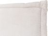 Boxspringbett SANSIBAR LANGEOOG, Osterende, Cordstoff Comino, Eichenholzfüße, lightgrey, 200x200, H4/H4 Bild 4