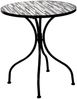3tlg. Mosaik Sitzgruppe Gartengarnitur Bistroset Ø60cm Steinoptik Bild 5