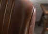 Stuhl Echtleder 51x61x84 braun IRON LABEL #111 - 2er Set Bild 4