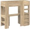 vidaXL Etagenbettgestell mit Schreibtisch Sonoma-Eiche 75 x 190 cm 3410429 Bild 4