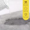Premium Mikrofaser Handtuch-Set 6tlg. Hellgrau 100% saugstark Bild 5
