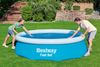PE-Solarabdeckplane Ø 289 cm, blau, rund Bild 3