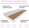 Kids Collective Kinderbett für Mädchen mit Matratze und Schublade & Lattenrost (70x140, 80x160 cm Jugendbett Einzelbett Komplettbett in weiß mit Prinzessin Motiv), Bett für Kinder Bett komplett Set Rausfallschutz Kinderbett 70x140 cm Bild 3