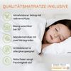 Kids Collective Kinderbett für Mädchen mit Matratze und Schublade & Lattenrost (70x140, 80x160 cm Jugendbett Einzelbett Komplettbett in weiß mit Prinzessin Motiv), Bett für Kinder Bett komplett Set Rausfallschutz Kinderbett 70x140 cm Bild 4