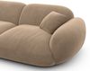 Ecksofa Alcazar L Form aus Samtstoff - Samtstoff - braun Bild 5