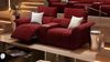 Sofanella Kinosofa ADRIA Stoffsofa Kinosessel Heimkino in Hellgrau M: 246 Breite x 101 Tiefe Bild 3