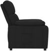 vidaXL Relaxsessel Schwarz Stoff 348277 Bild 4