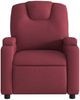 vidaXL Massagesessel Weinrot Stoff 372380 Bild 4