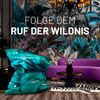 Lumaland 'Luxury' XXL-Sitzsack, Indoor & Outdoor, Botanical, Polyester, 380 l Bild 3