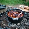 BBQ-Toro Grilltopf Dutch Oven 7,3 L Premium Gusseisen Kochtopf, Gusstopf, Gusseisen (4-tlg) Bild 4
