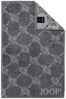 JOOP! Gästetuch Classic Frottierkollektion, 3er Pack - Walkfrottier Anthrazit Cornflower 30x50cm Bild 2