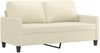 vidaXL 2-Sitzer-Sofa Creme 140 cm Kunstleder 359138 Bild 2