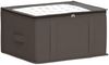 vidaXL Aufbewahrungsbox mit transparentem Oberfenster 2 pcs Grau 42024722 Bild 3