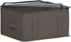 vidaXL Aufbewahrungsbox mit transparentem Oberfenster 2 pcs Grau 42024722 Bild 4