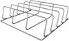 Ninja 'Woodfire' XL Rippchenhalter, Stahl Silber, 8,5 x 30 x 29 cm Bild 5