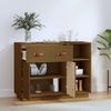 vidaXL Sideboard Honigbraun 98,5x40x75 cm Massivholz Kiefer 820140 Bild 3