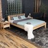 Marior HOME ''DROP' HARD', Bett 180x200 mit 2 Nachttischen, Unbehandelt Bild 5