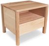 Marior HOME ''DROP' HARD', Bett 180x200 mit 2 Nachttischen, Unbehandelt Bild 3