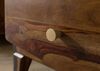 Standregal Sheesham 60x45x200 dunkelbraun lackiert ANCONA #240 Bild 5