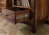 Standregal Sheesham 60x45x200 dunkelbraun lackiert ANCONA #240 Bild 4