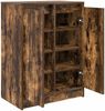 vidaXL Schuhschrank Räuchereiche 57x34x76 cm Holzwerkstoff 861872 Bild 5