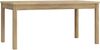Forte SAITAMA Esstisch 160, moderner Esszimmertisch, ausziehbar, Holzwerkstoff, Mauvella Eiche Holzdekor, 160,4 cm (207 cm) breit x 76,6 cm hoch x 90 cm tief Bild 4