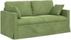vidaXL Sofa Hellgrün 158 x 78 x 80 cm Samt 42024425 Bild 2