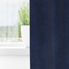 vidaXL Verdunkelungsvorhänge 2 pcs Dunkelblau 140 x 175 cm Samt 4107199 Bild 3