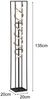 Fischer & Honsel 40495 LED Stehleuchte Gian sandschwarz blattgoldfarben CCT Bild 4
