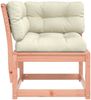 vidaXL Garten-Ecksofa mit Kissen 73x73x78 cm Massivholz Douglasie 844687 Bild 5