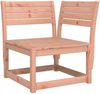 vidaXL Garten-Ecksofa mit Kissen 73x73x78 cm Massivholz Douglasie 844687 Bild 4